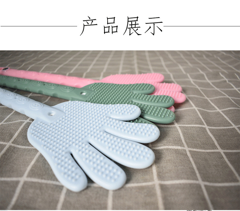 The palm gua sha board is comfortable to hold, with a convex surface for gua sha and full-body gua sha. It is convenient and made of environmentally friendly silicone pic 7