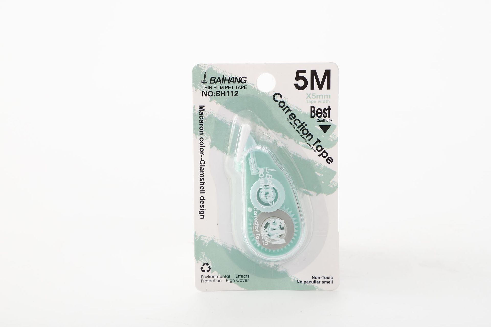 Baihang fully transparent and simple correction tape for student stationery and learning supplies, large-capacity correction and correction tape, 3-piece set pic 15