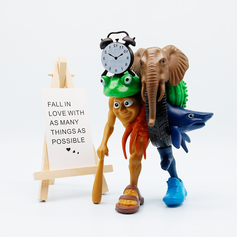 抖音美国山海经木棍人结合版海市tungtungsahur异兽搞怪抽象手办详情5