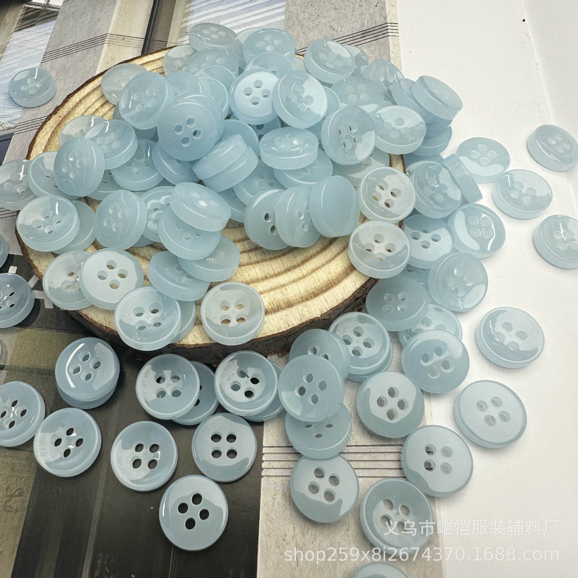A set of 20 colored buttons, metal four-piece buttons, disc buttons, cufflinks and buttons pic 18