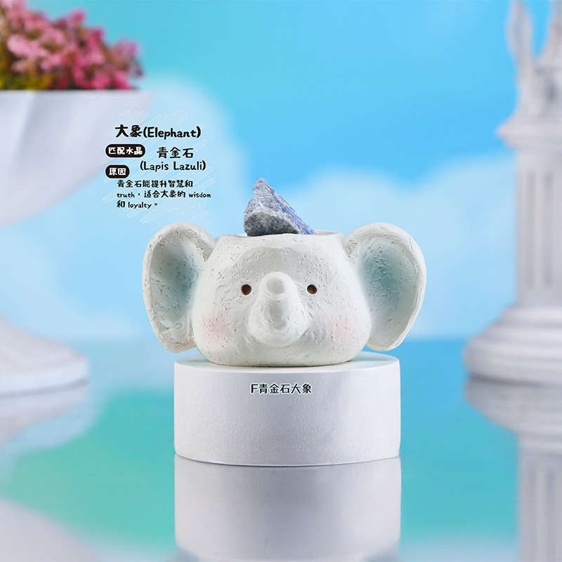 萌物趣多多水晶盲盒卧室装饰办公桌茶几摆件新款批发萌趣礼物详情30