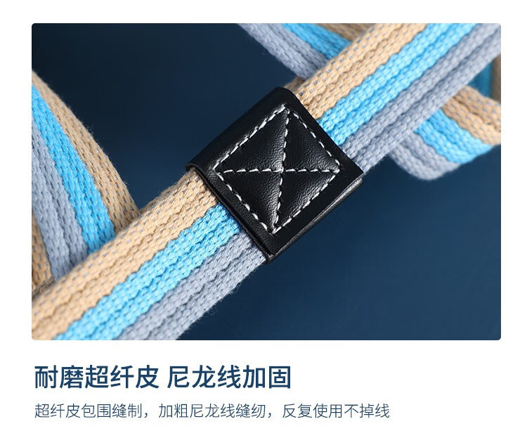 Factory direct sales of pet collars, dog neck rings, thickened canvas webbing, adjustable buckles, dog walking and training neck covers pic 5