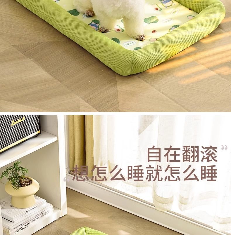 跨境狗窝夏季凉窝猫窝防中暑宠物凉席宠物凉垫子猫咪用品宠物用品详情7