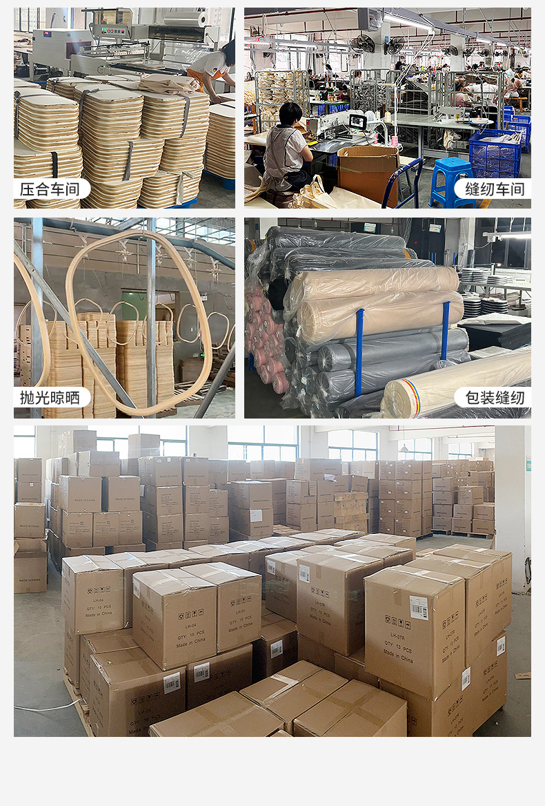 Cross-border wholesale covered oval storage bottle collection container, bamboo storage bottle organizer, foldable bottle collector pic 3