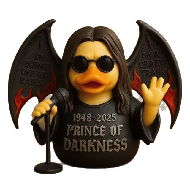 PrinceofDarknessDuck黑暗王子鸭树脂工艺品创意玩具磁力棒新奇特趣味收藏品详情4