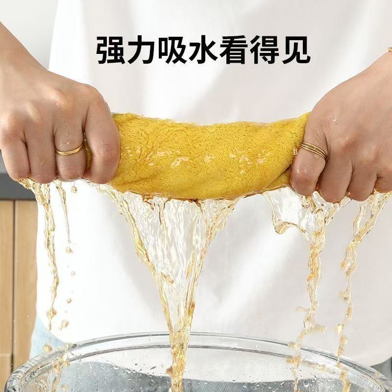 Special cleaning cloth for home use, water-absorbent and non-shedding hand towel, water-absorbent and non-shedding hand towel for household cleaning pic 8