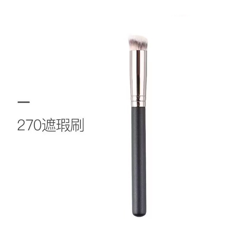 Factory direct supply of concealer brushes, beauty tools, foundation makeup brushes, makeup brushes, round heads 270, single concealer brushes without scars pic 2