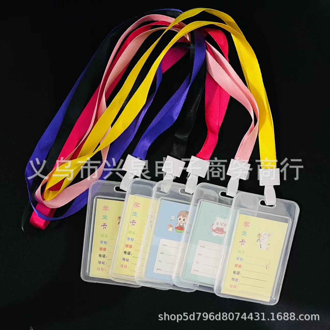 【 Zone 3-3 】 Small hard card case 20/ pack 1200/ box Work ID card case, student card case, bus card case, ID protection case, meal card, employee name tag, lanyard, school name tag pic 6