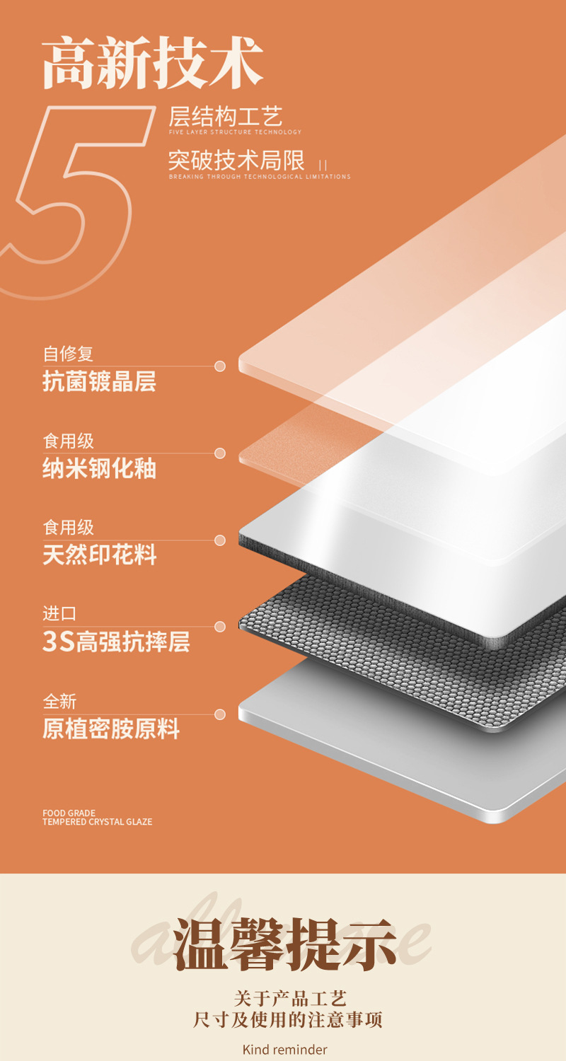 工厂批发密胺餐具盘子商用西餐厅摆盘仿瓷餐盘长方形盘子菜盘塑料详情8