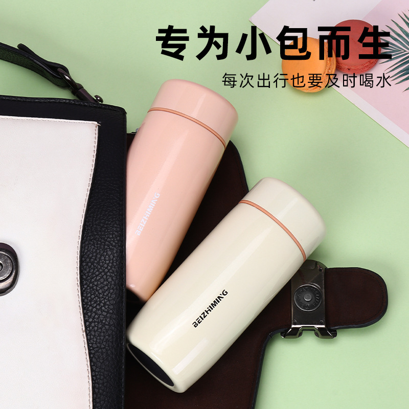 跨境316不锈钢保温杯简约迷你杯便携高颜值小巧水杯口袋杯子批发详情18