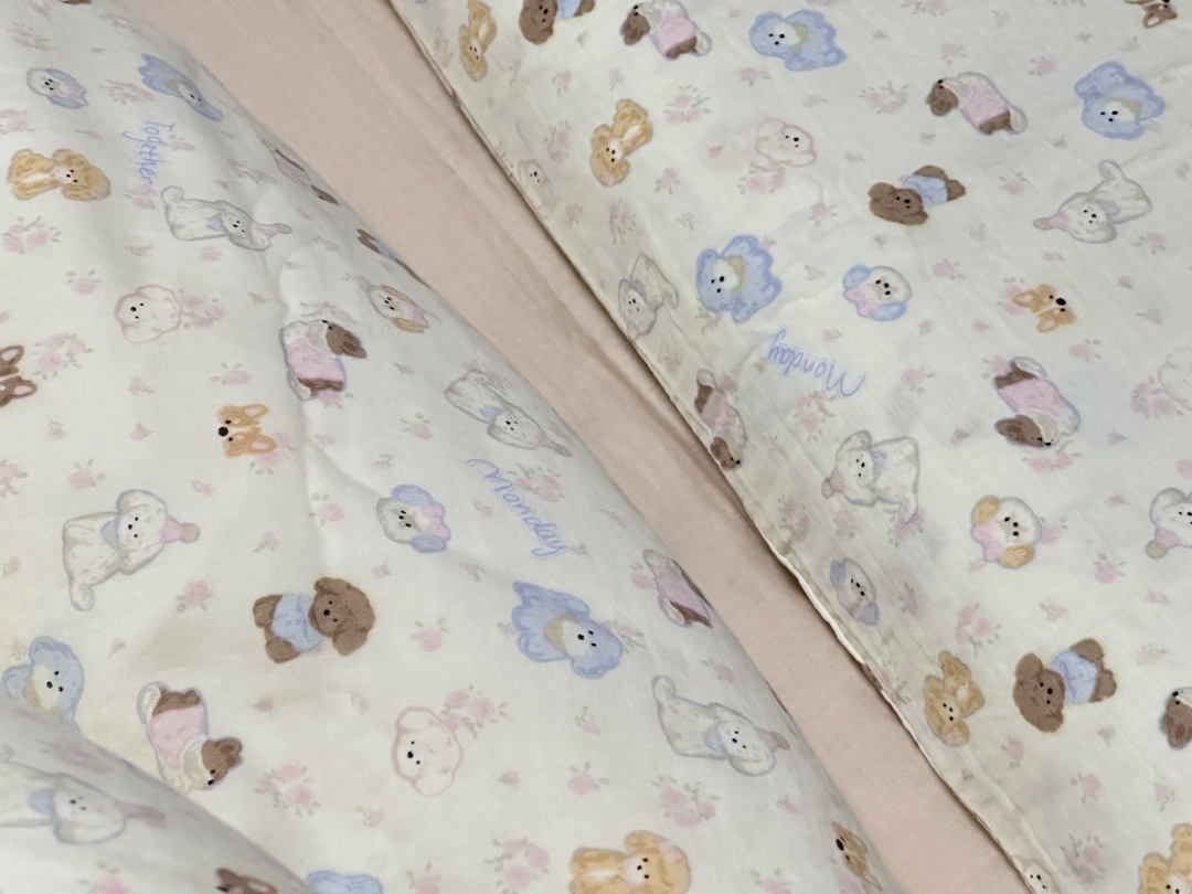 花型_软萌萌;尺寸规格_1.8m床单款四件套（被套200_2