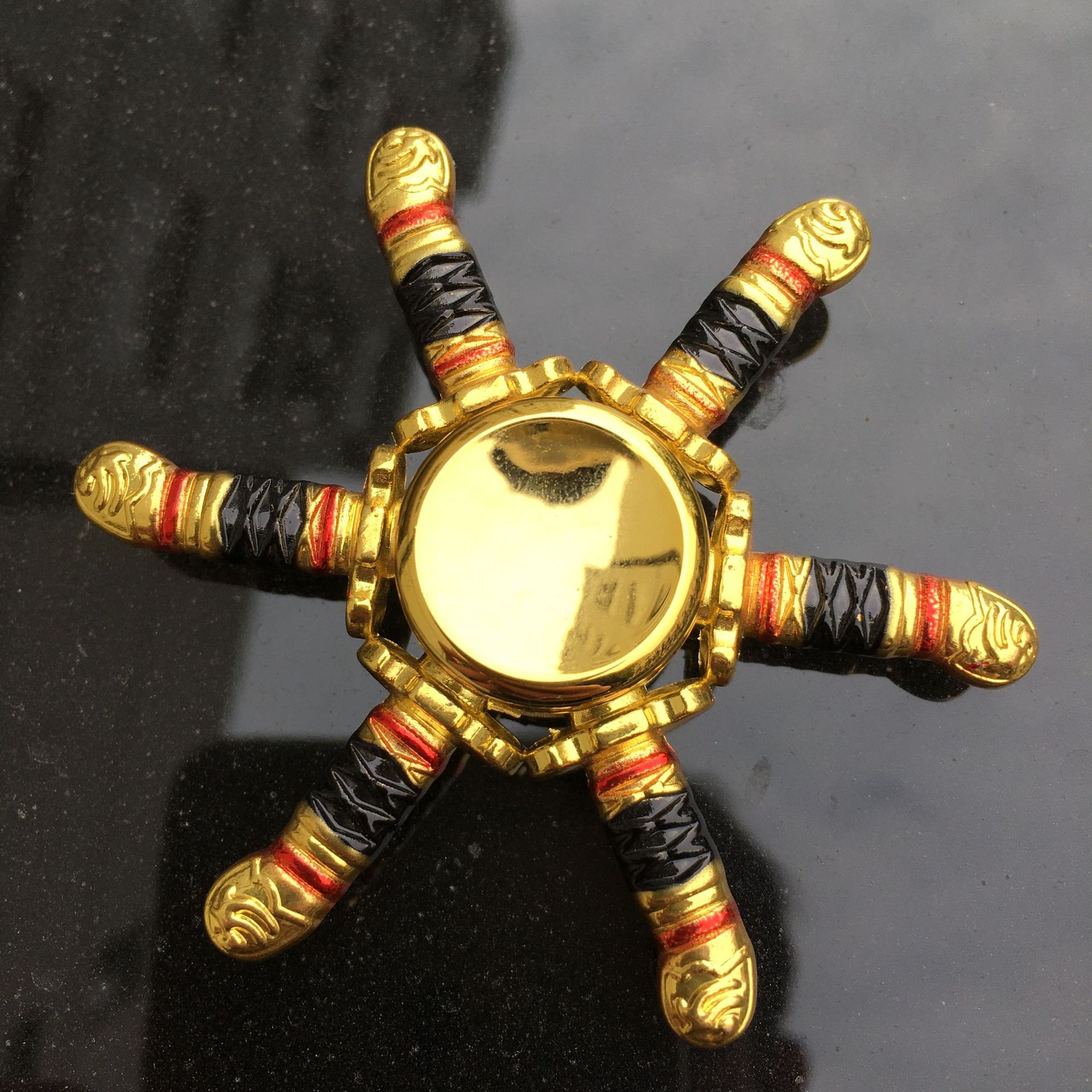 百款 王者吃鸡金属指尖陀螺堡垒合金指尖陀螺绝地求生地摊减压详情8