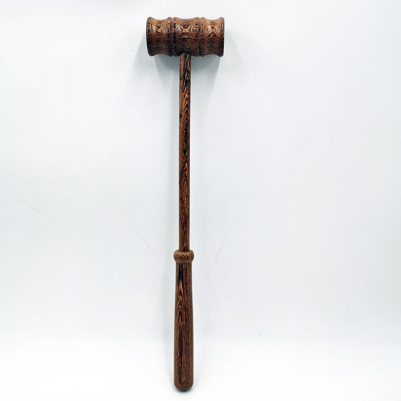 Chicken wing wood back massage device, solid wood dual-purpose fitness hammer, no need to tickle or scratch, wooden craft gift wholesale pic 13