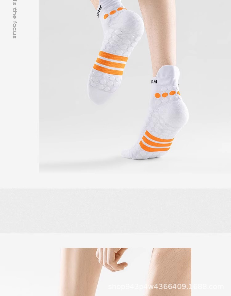运动袜子男款专用毛巾底专业训练篮球袜男士户外羽毛球跑步中筒袜详情19