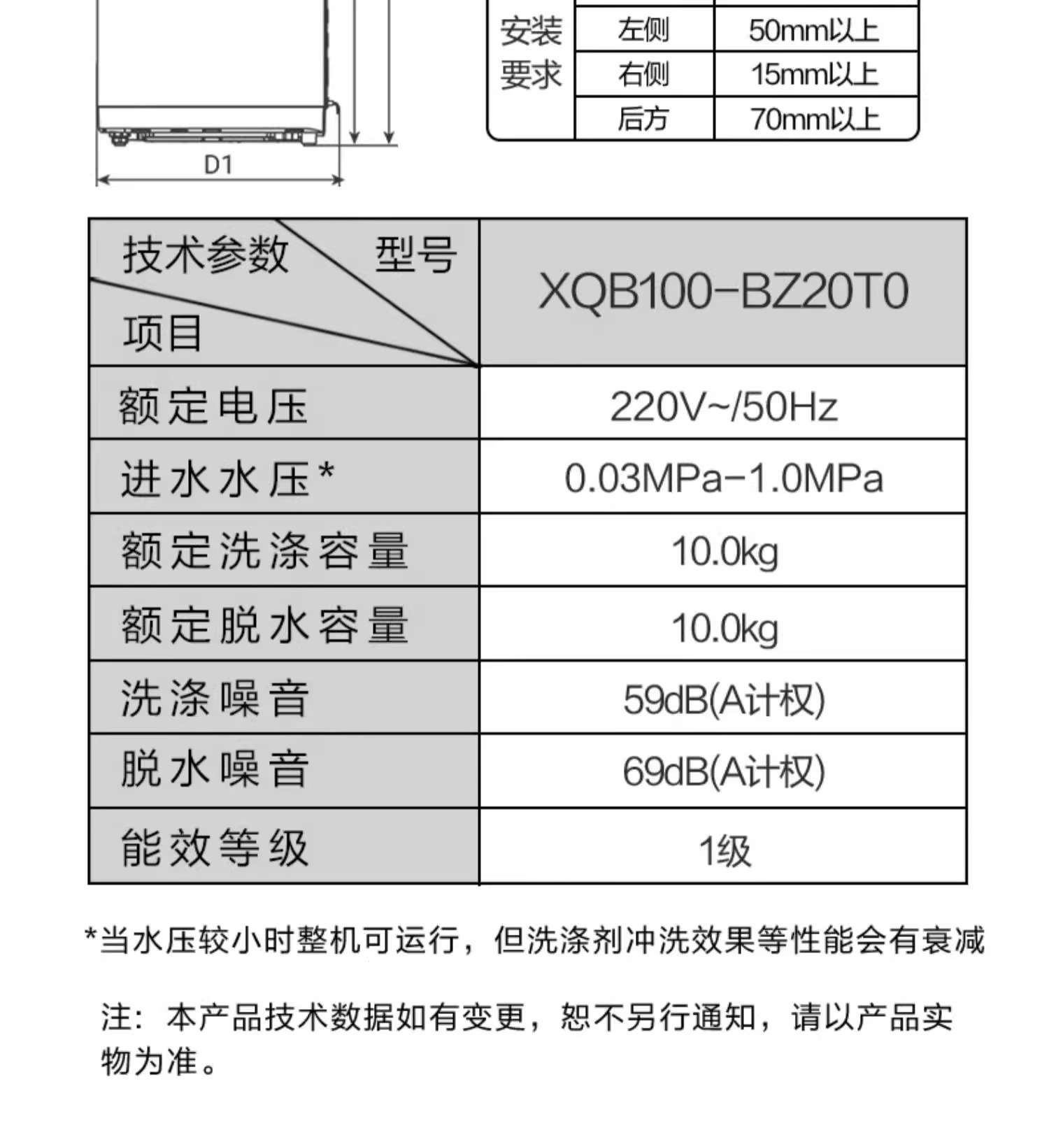 海尓波轮洗衣机全自动10公斤大容量小型直驱变频防缠绕一级能效详情44