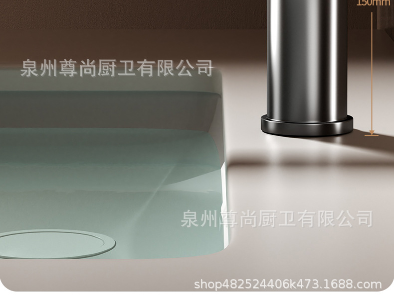 不锈钢冷热洗脸盆水龙头卫生间洗手池厨房台盆家用水暖五金配件详情14