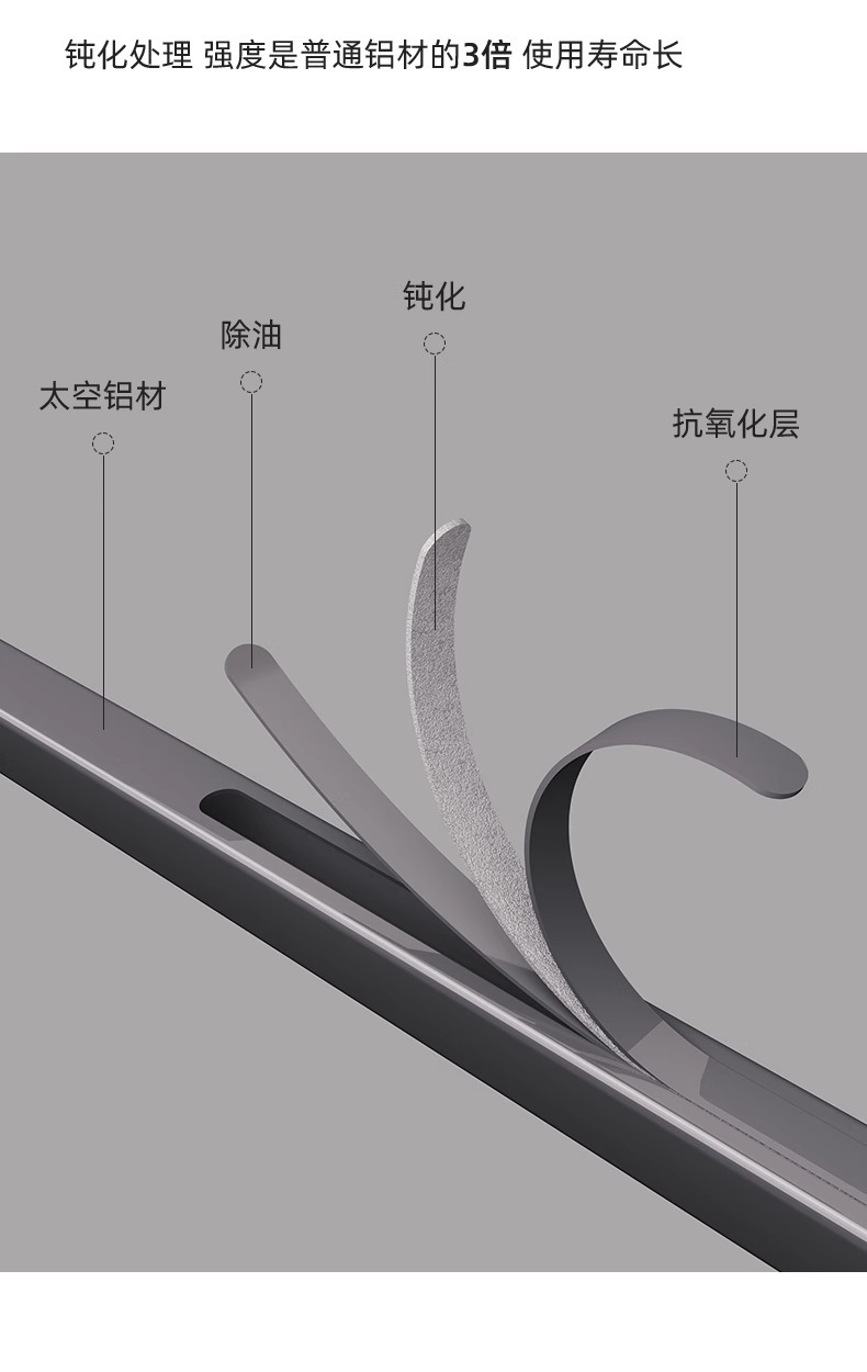 折叠晾衣架落地室内家用阳台加厚铝合金婴儿凉衣架杆晒被子晒衣架详情15