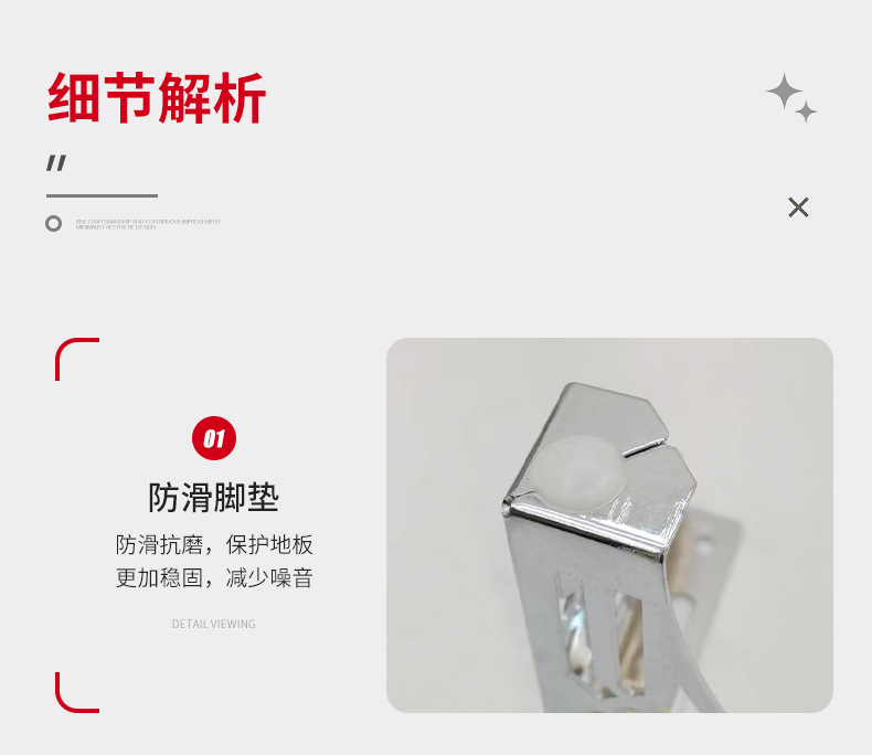 Wholesale of European-style antique striped carved and hollowed-out cabinet legs, TV coffee table legs, metal furniture legs, sofa legs and support legs pic 15