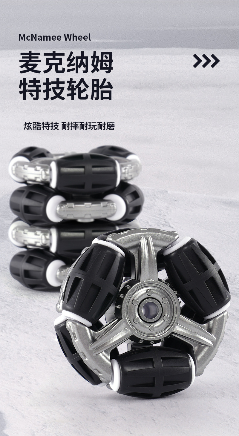 跨境八轮特技机械狗玩具多功能手势感应遥控车电动遥控漂移机器狗详情7