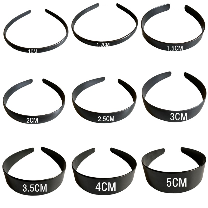 塑料毛胚发箍光面无防滑齿ABS材质底胚头箍加长DIY手工头饰品配件详情2