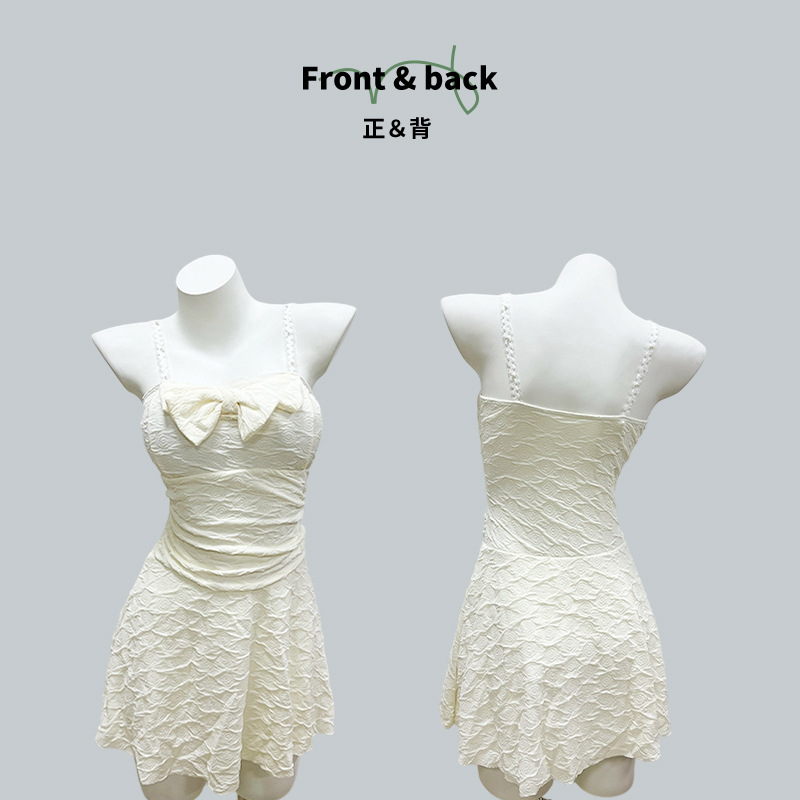 泳衣女新款连体泳衣遮肉显瘦小胸聚拢遮肚女士泳衣高级感度假泳装125033详情3