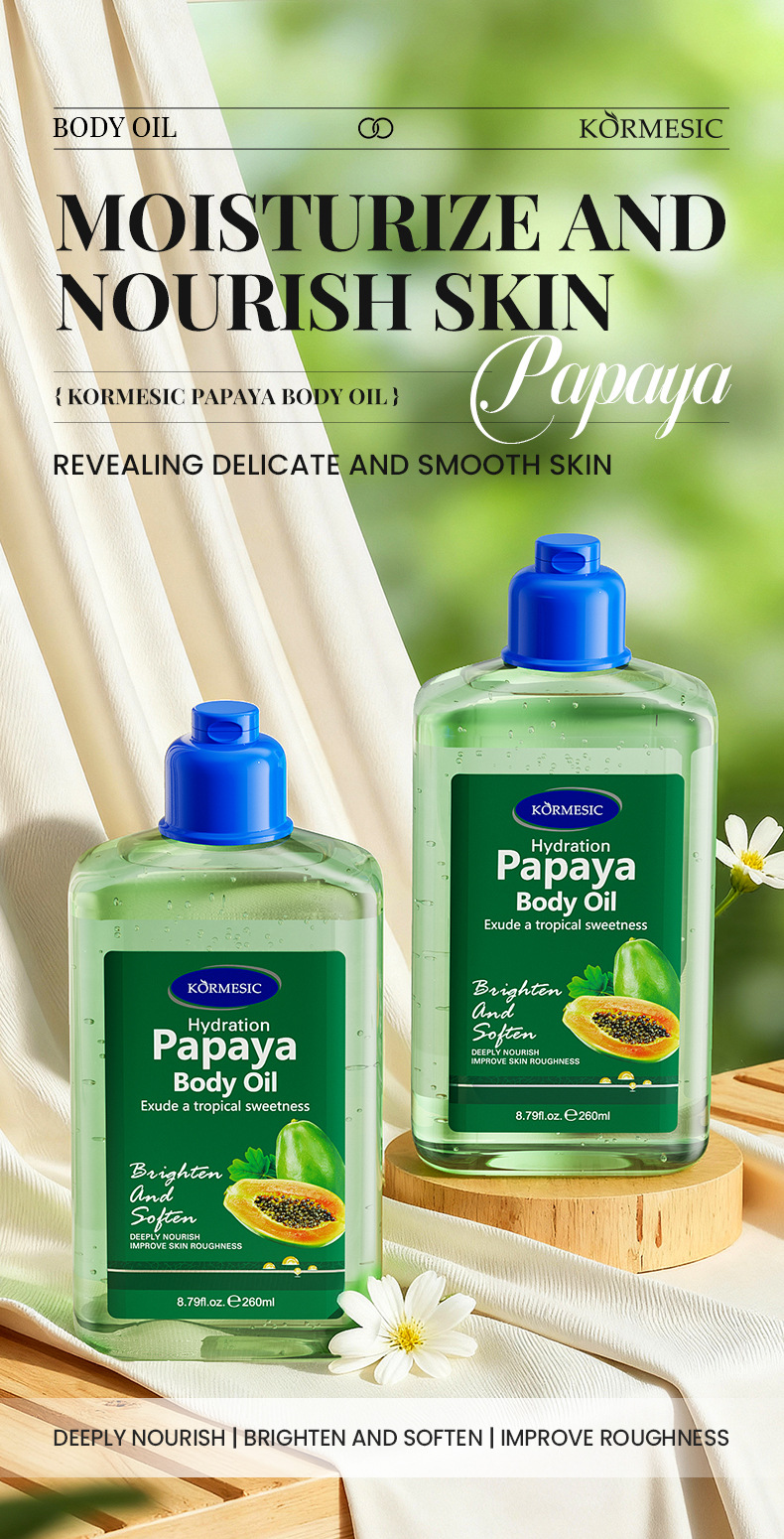 Foreign trade coconut Body oil: Hydrating, moisturizing, anti-dryness, non-sticky, body care pic 33