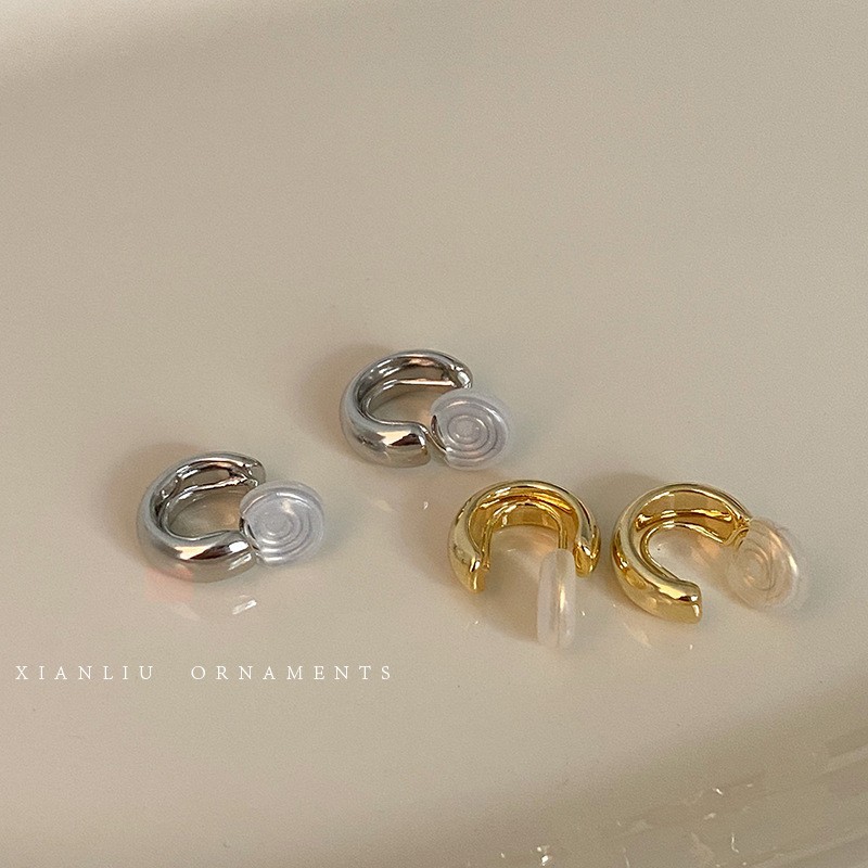 蚊香盘耳夹感轻奢小众耳骨夹女无耳洞2022年新款简约气质耳饰详情36