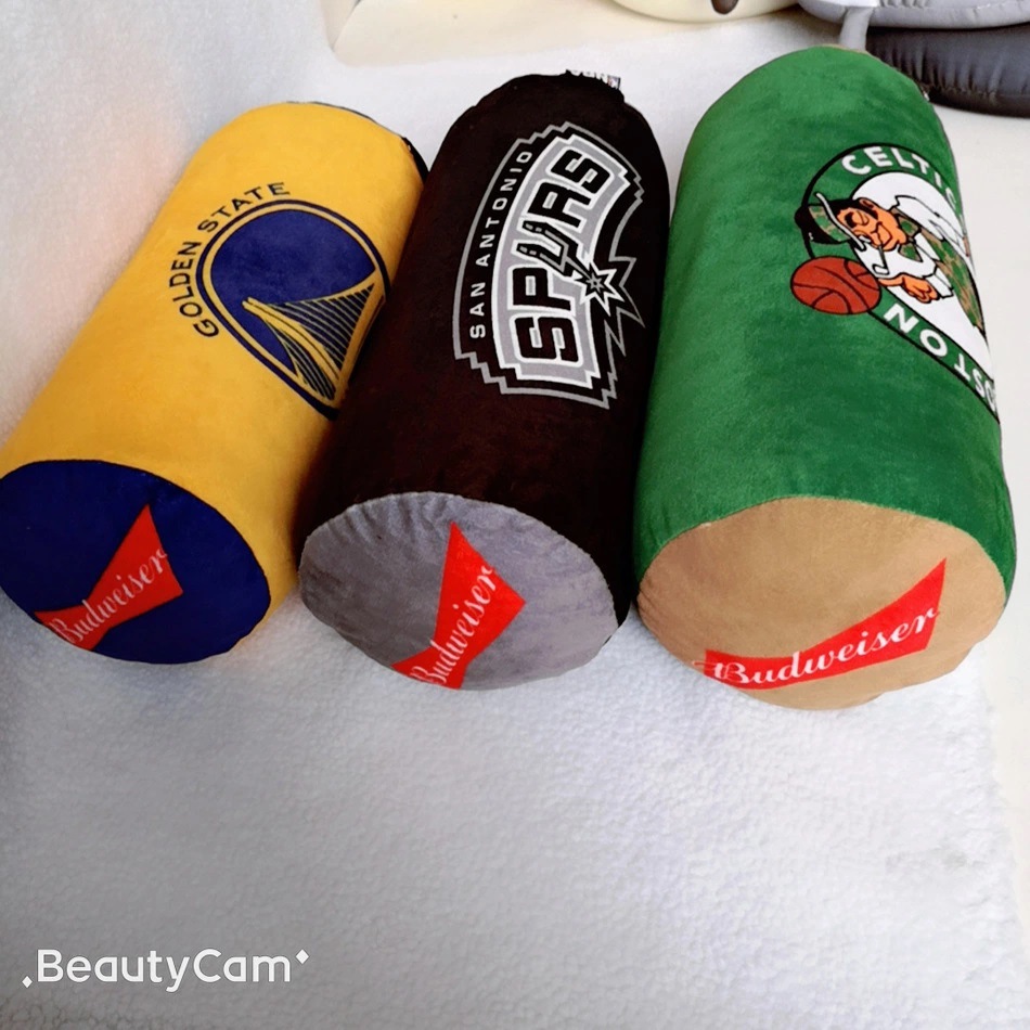 The source factory customizes NBA super soft fabric to fill cylindrical and square throw pillows, office sofa cushions and home furnishings pic 14