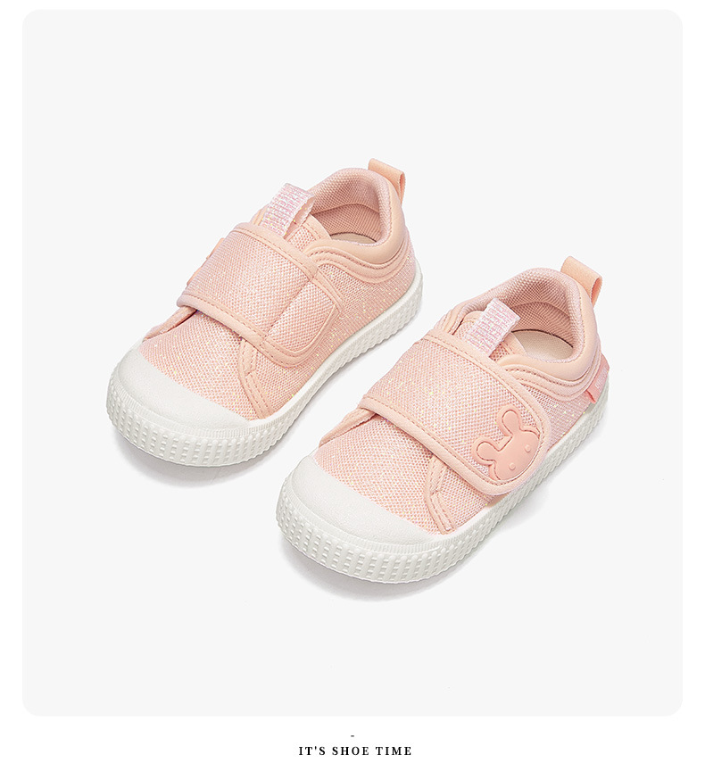 斯纳菲女童帆布鞋2025年春季新款室内宝宝鞋轻便透气休闲鞋详情32