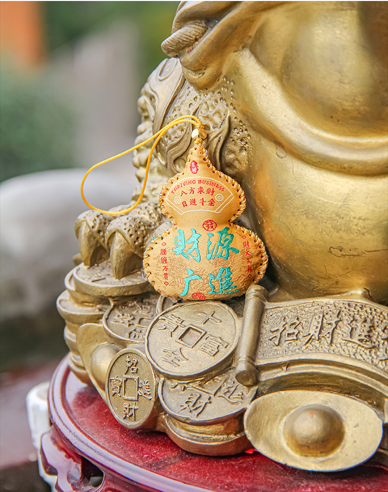 中式手缝葫芦香囊国潮景区文创礼品香袋平安挂件随身香包批发详情9