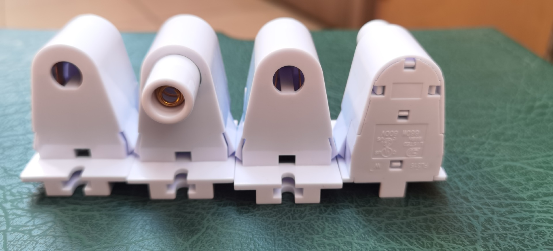 LED lamp head, FA8 lamp base, PC plastic lamp accessories, single-needle lamp tube, chandelier bracket, rotating energy-saving pic 6