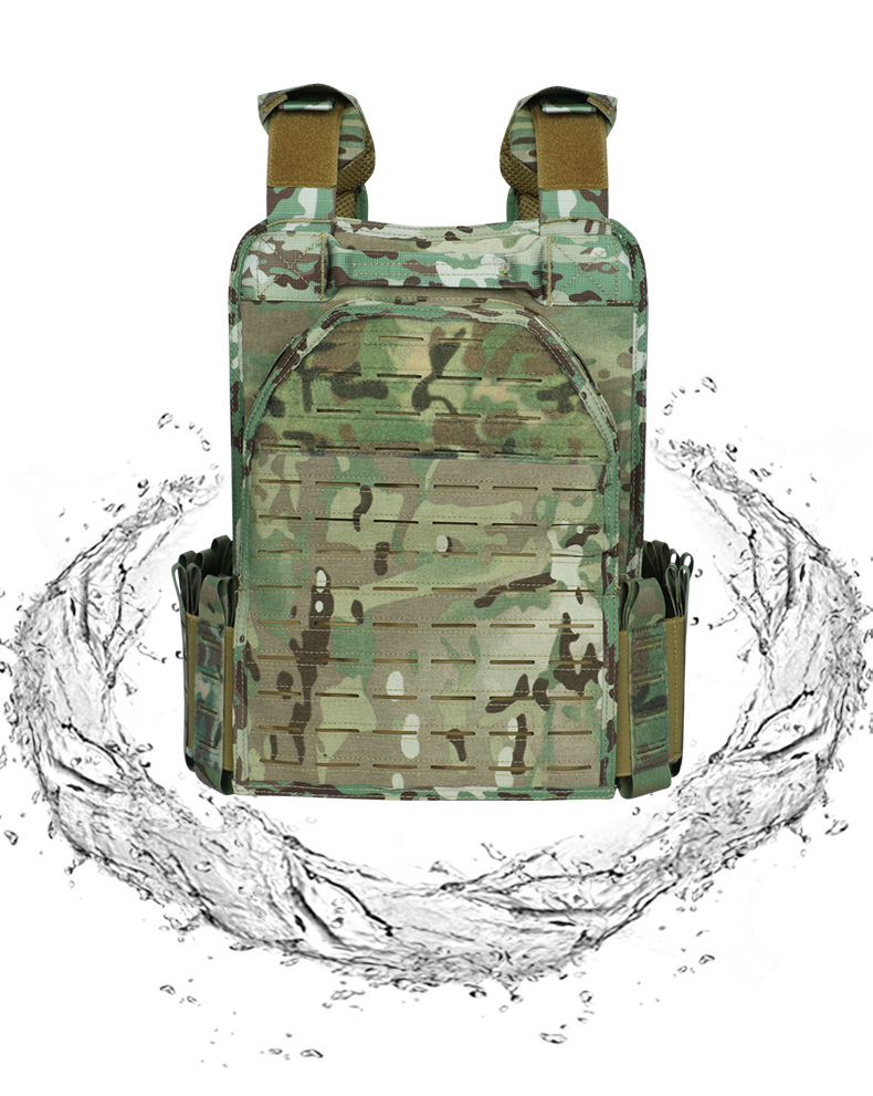 Yitu Cross-border Quick-release 500D nylon tactical vest, tactical outdoor equipment, Laser 6094 tactical vest and vest gear pic 12