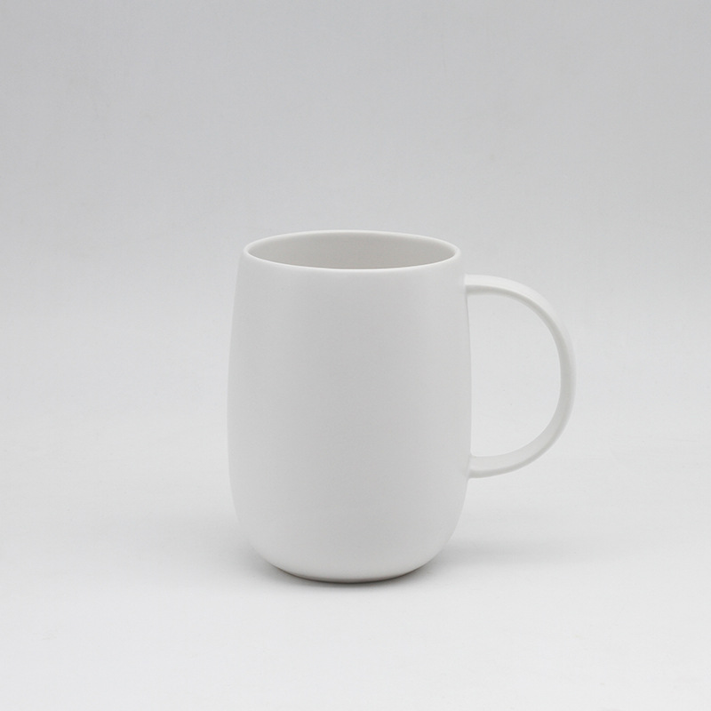 全季酒店同款水杯日式家用马克杯情侣陶瓷杯子白瓷简约风详情4