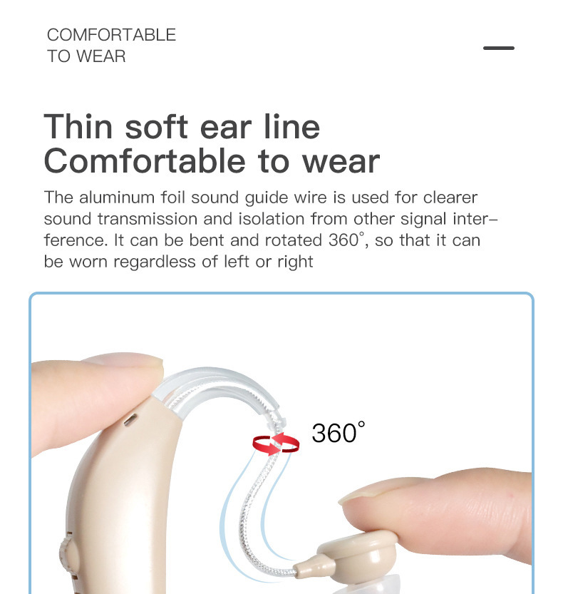 Wholesale of cross-border elderly hearing aids, sound amplifiers and portable power banks pic 9