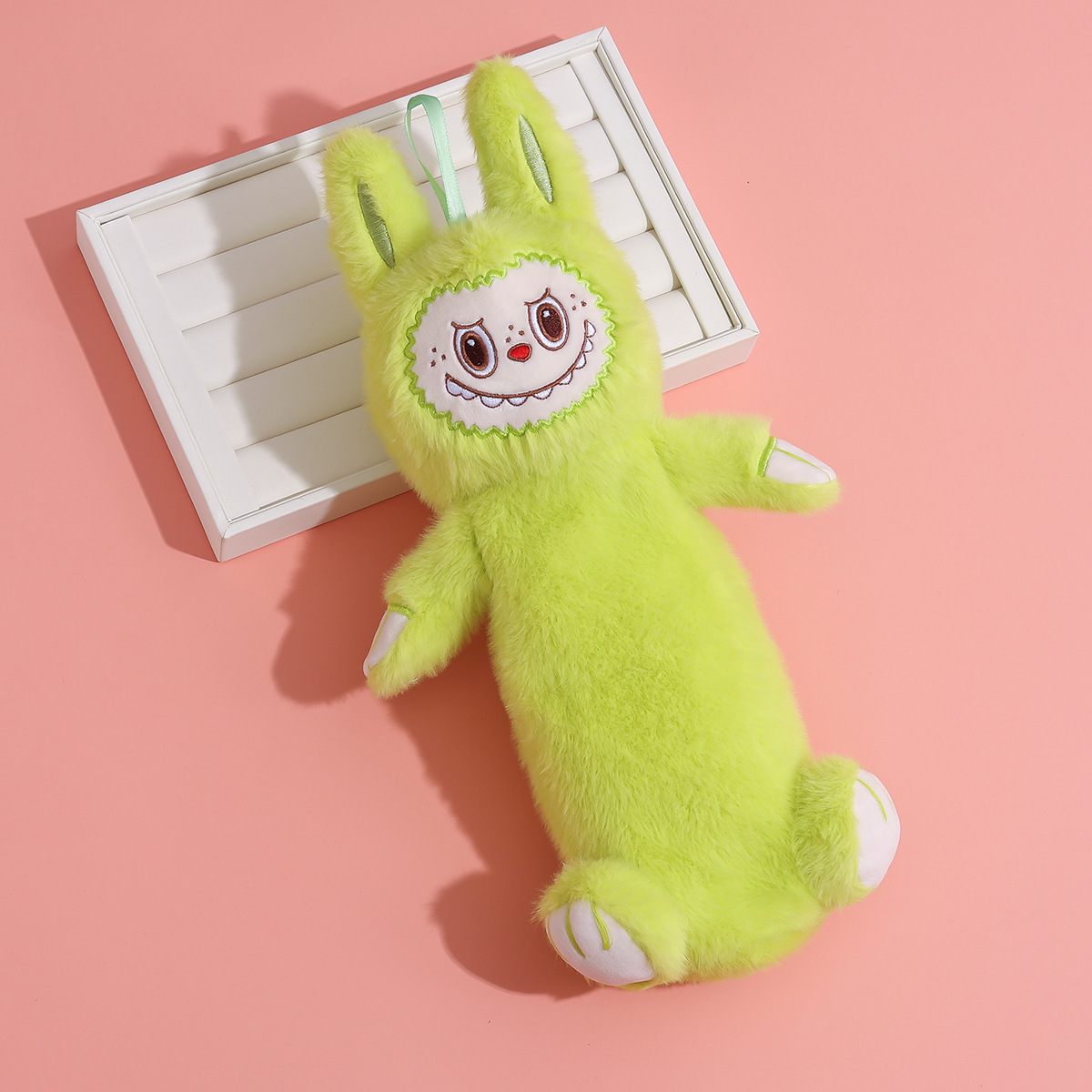 New plush pen case for primary and secondary school students, pencil cases, stationery bags, multi-functional large-capacity storage, plush pen case pic 9