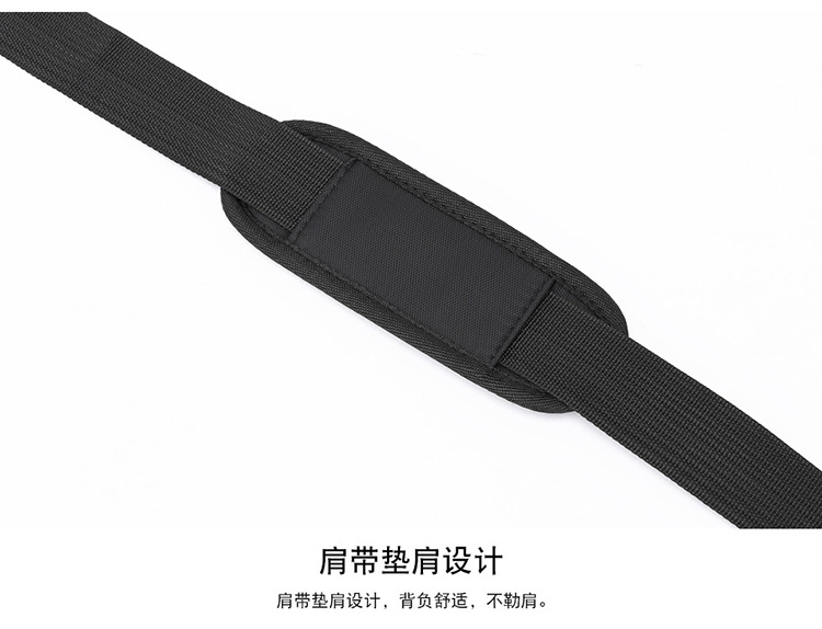 手提笔记本电脑包商务休闲单肩包简约潮搭斜挎时尚大容量横款男包详情30