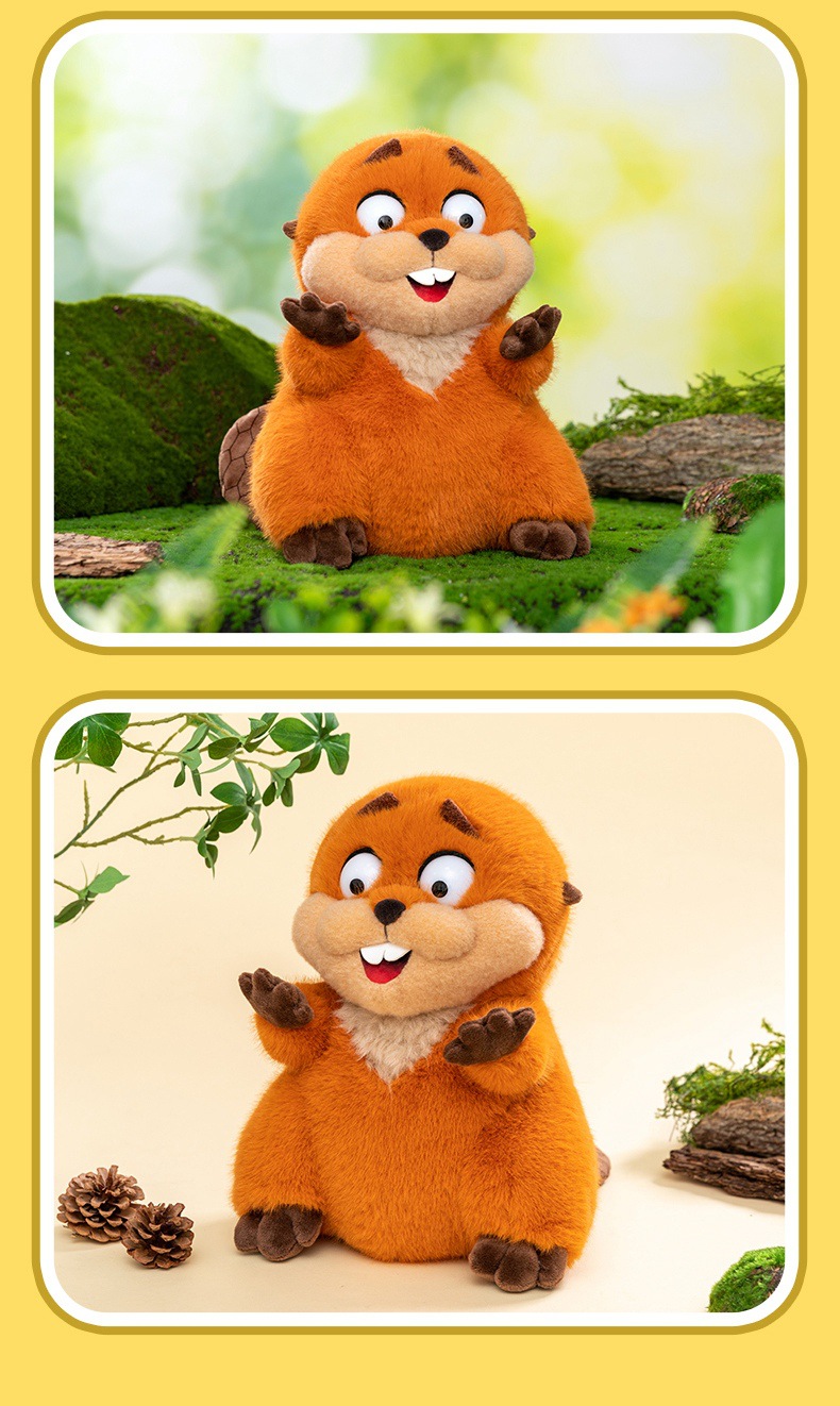 Trendy toy Capybara Lulu plush toy Squirrel doll Custom plush toy 15cm pic 10