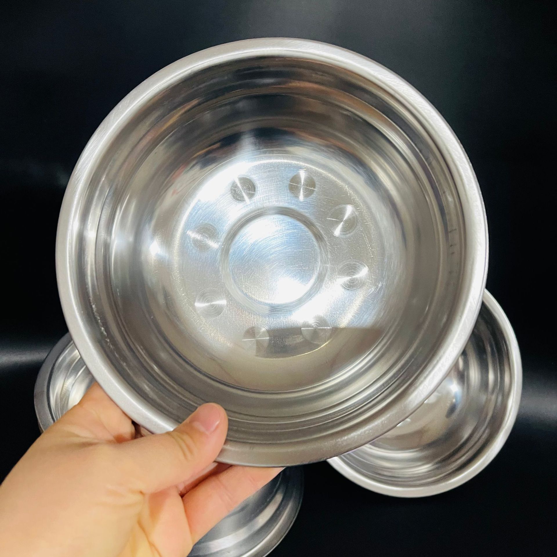 【2-10区】18汤碗 10/包 800/件18汤碗大汤碗金属日常家用盆子食堂酒店餐饮用汤碗2元货源批发详情6