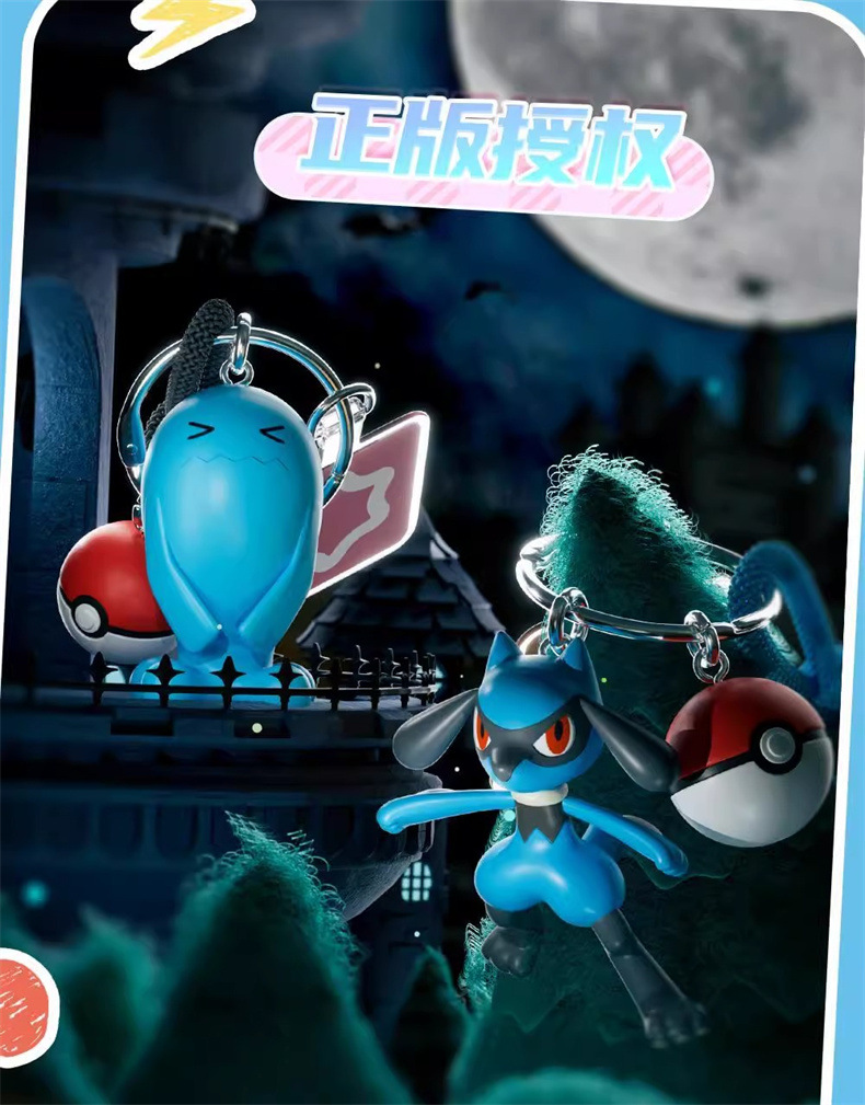 Official Pokemon-related Q-cute series keychains, schoolbags, pendants, Pokemon gifts for girls pic 6