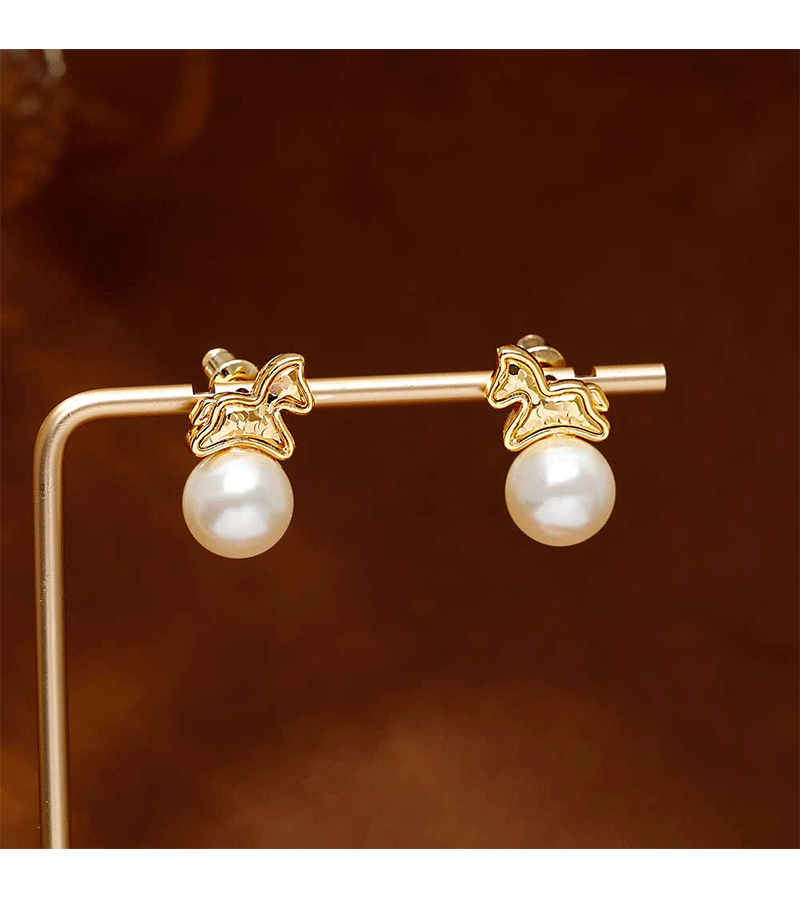 Hyacinth ligero lujo alto sentido perla aretes mujer en vivo burst square round face aretes único hermoso de inmediato rico auriculares 6 pares paquete correo pic 5