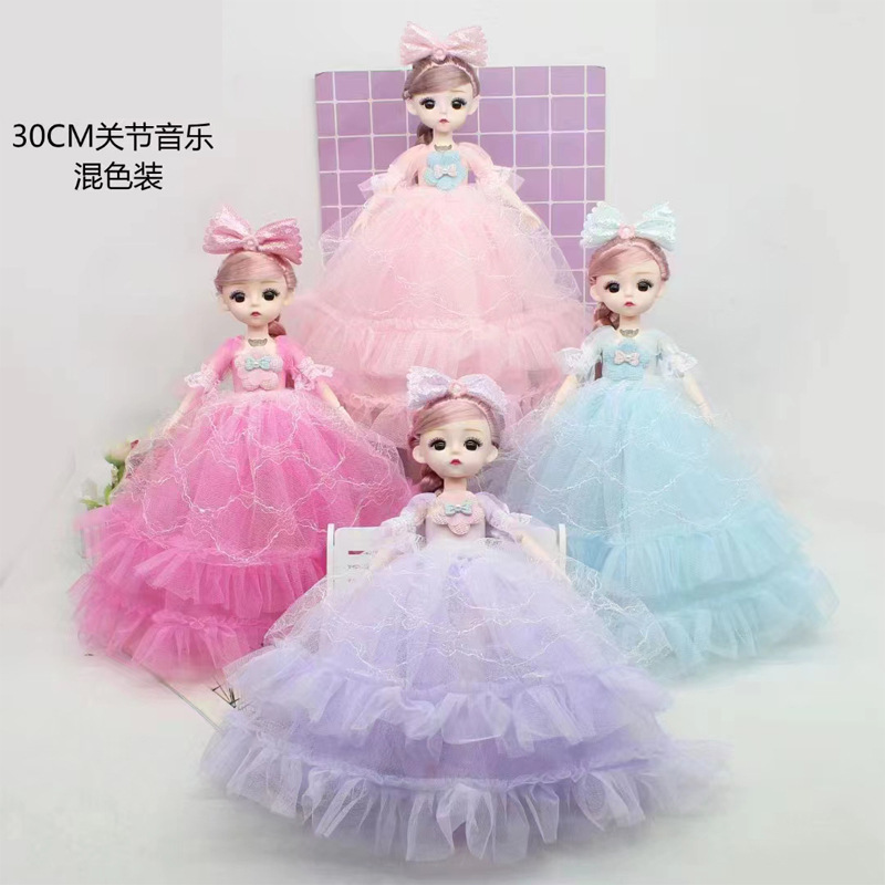 30关节音乐婚纱洋娃娃讲故事唱歌女孩礼物公仔玩偶儿童智能玩具详情9