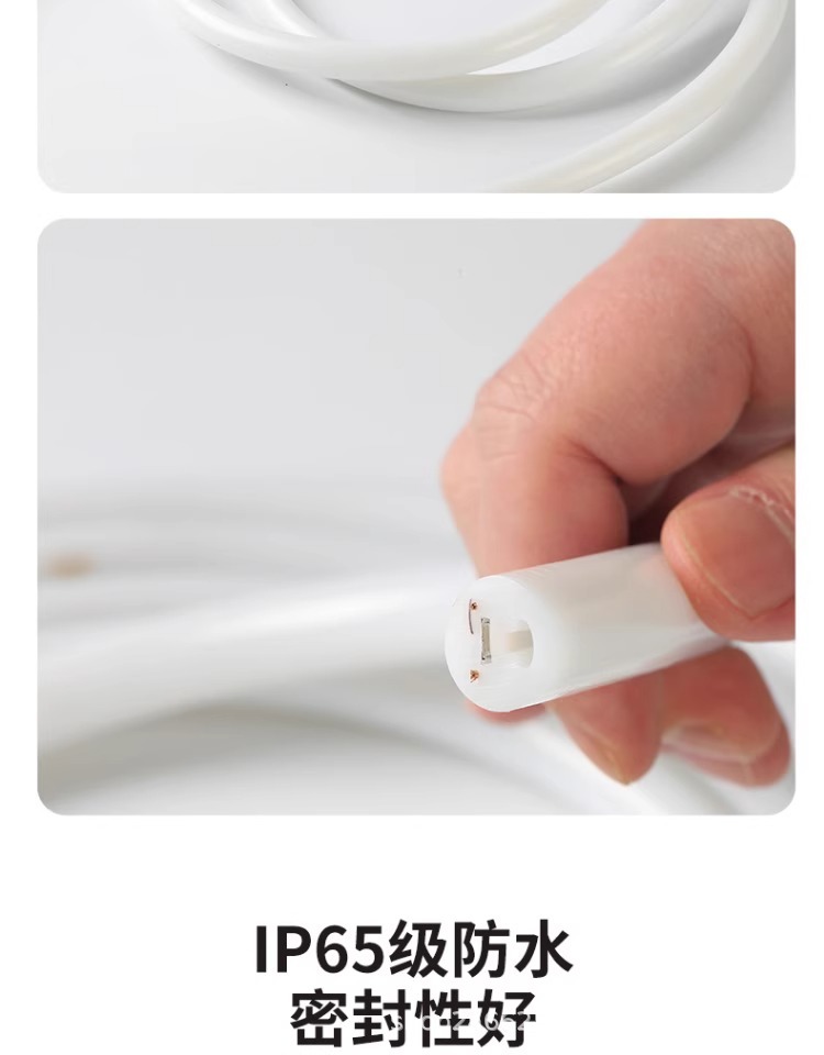 低压24V霓虹柔性软灯带led线条灯管圆形360度装饰户外防水广告详情7