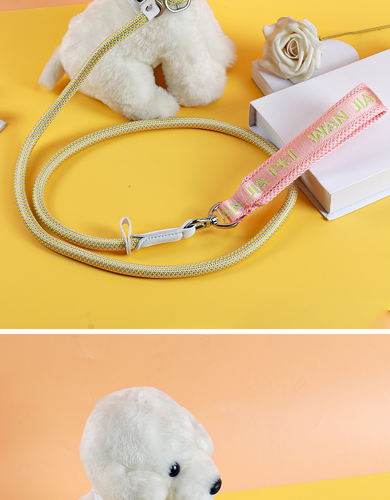 Dog leash p rope, dog walking p chain, large, medium and small dog explosion-proof training dog leash, pet dog leash pic 17