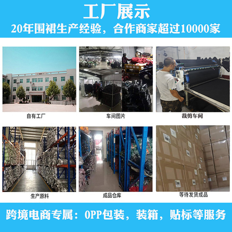 跨境帆布围腰双背带餐饮烧烤咖啡店美甲厨房家务园艺围裙透气围裙详情2