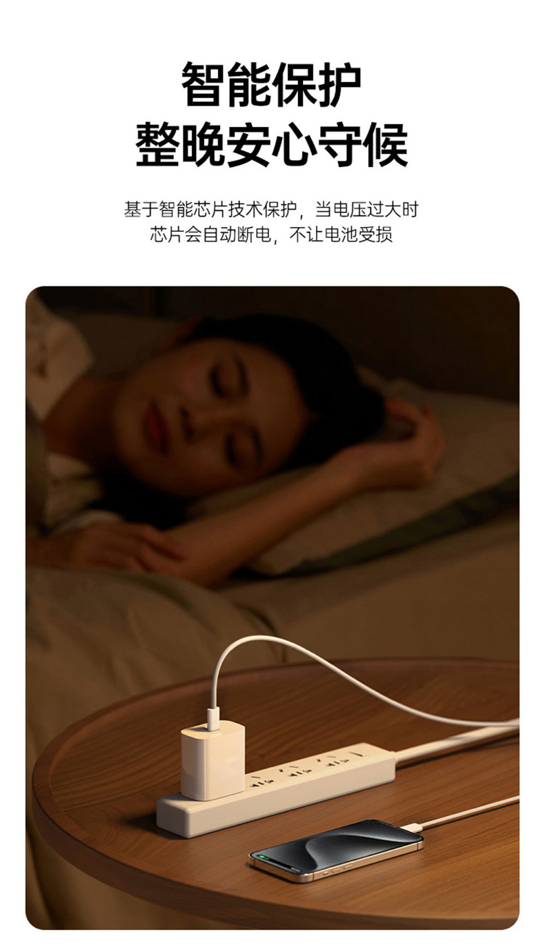 适用于苹果15全兼容2米双type-c编织PD60W数据线iphone15快充线详情15