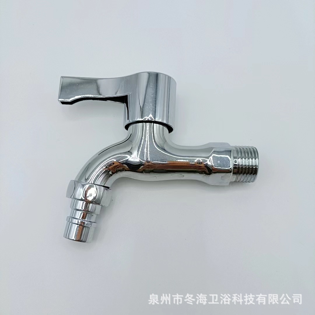 厂家直供外贸跨境款电镀工程款洗手盆拖布池洗衣机快开单冷水龙头详情12