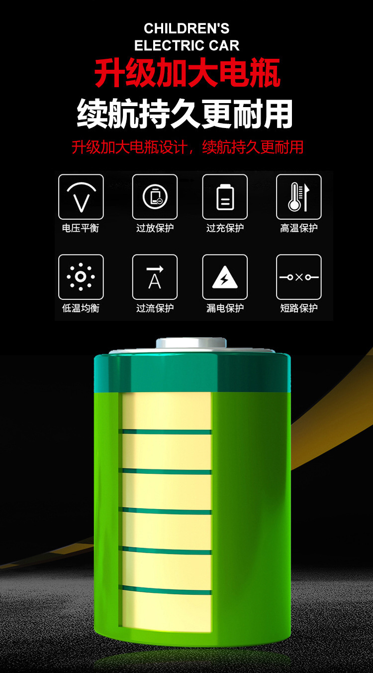 现货批发儿童电动车四轮遥控汽车玩具车可坐小孩充电四驱灯光童车儿童电动车儿童电动汽车童车儿童儿童车详情19