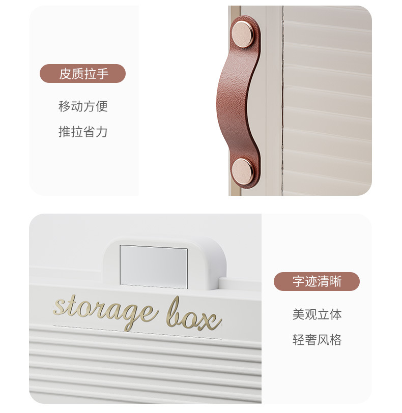 浴室收纳柜免打孔壁挂带磁吸柜门防尘储物架洗漱台马桶上方置物架详情12