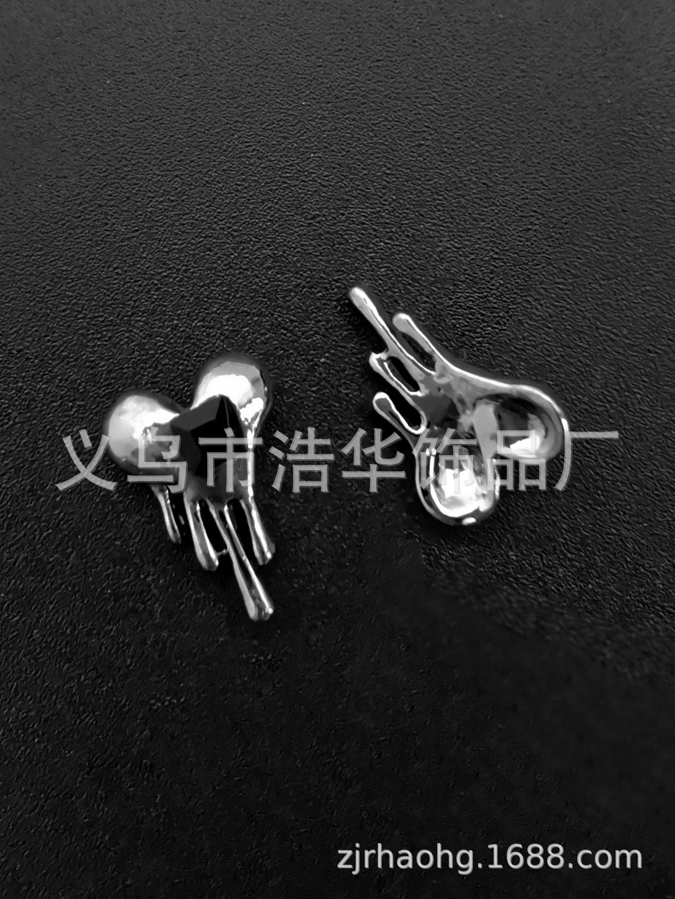 Punk-style Halloween cross alloy nail accessories, star moon heart-shaped nail accessories, nail drill wholesale pic 18