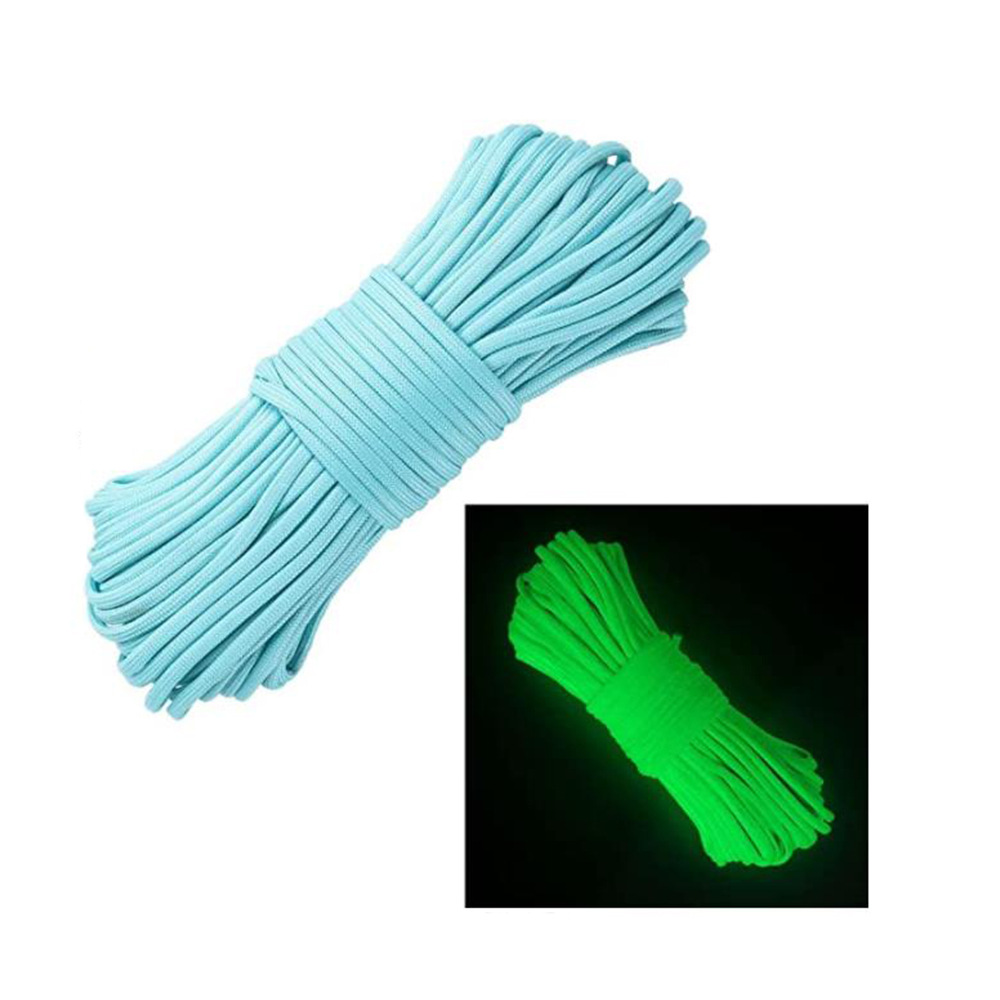 7芯4mm夜光伞绳户外多功能登山伞兵牵引编织绳天幕防风绳可定尺寸详情10